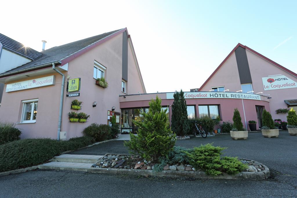 Hotel Restaurant Le Coquelicot Burnhaupt-le-Haut Esterno foto